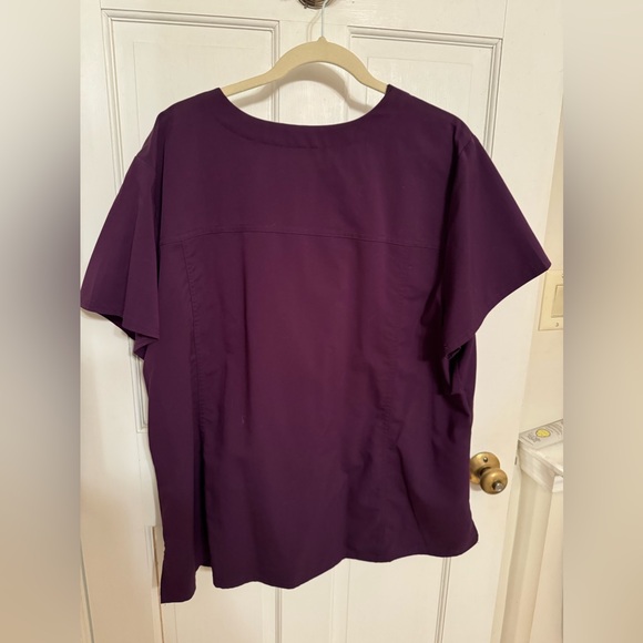 ScrubStar premium scrub wear XXL eggplant like new - Picture 3 of 7